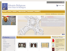 Tablet Screenshot of boutique-montligeon.com